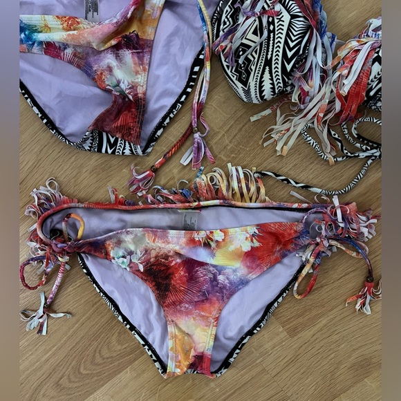 Raisins Fringed Bikini Set - Picture 5 of 11